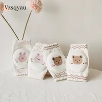 1 Pair Cotton Baby Knee Pads Cute Cartoon Crawling Protector Kids Kneecaps Children Mesh Kneepad Baby Anti-slip Safe Leg Warmer 1