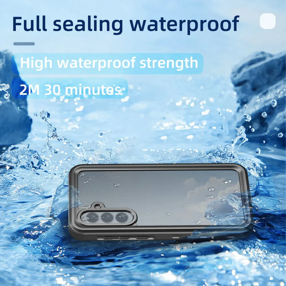 Waterproof 360° Protective Seal Case - IP68 Rated