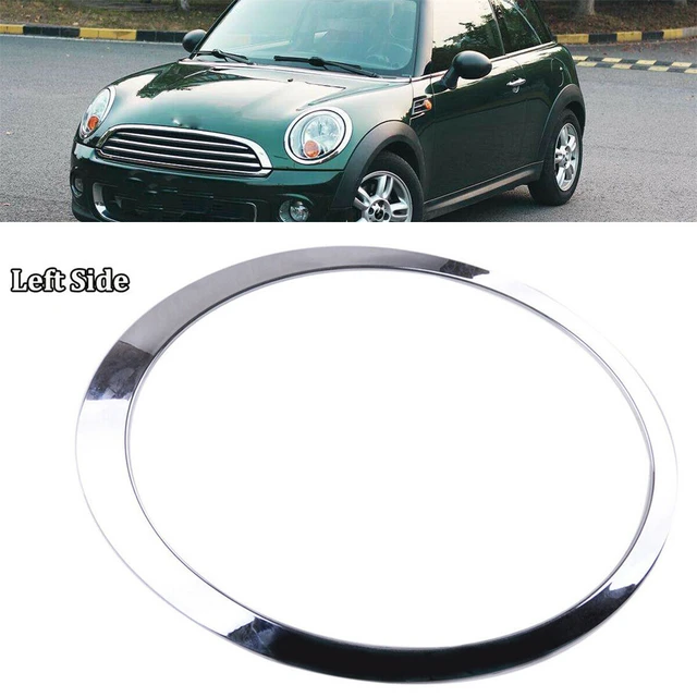 Glanz Schwarz Scheinwerfer Zierring Blende Für Mini Cooper R55 R56