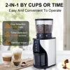 BioloMix Automatic Conical Burr Mill Coffee Grinder, with 31 Grind Settings for Espresso Turkish Coffee Pour Over 2