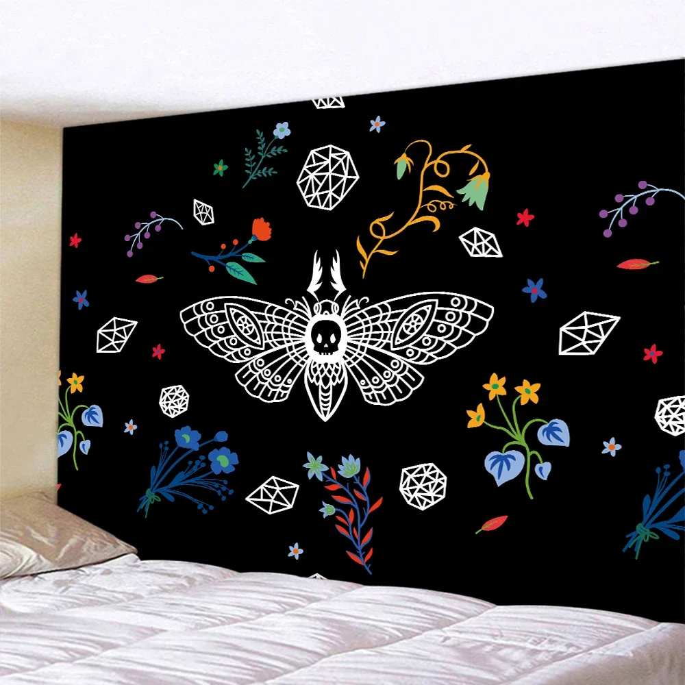 

Butterfly Tarot Home Decor Art Tapestry Hippie Boho Wall Hanging Bedroom Wall Decor Mandala Sheets Background Cloth