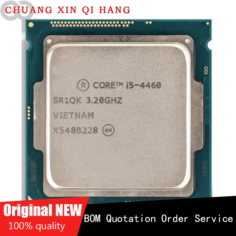 

Used for I5 4460 i5-4460 3.2 GHz Used Quad-Core CPU Processor 6M 84W LGA 1150