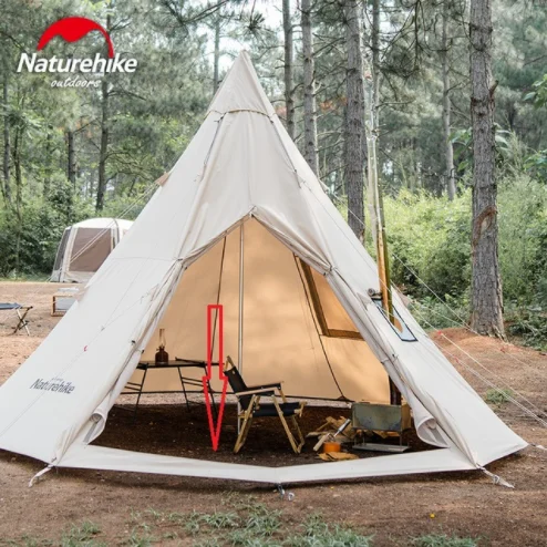 Naturehike コットンピラミッドラージテント ブライトン12.3」　中古 Naturehike コットンピラミッドラージテント ブライトン12.3