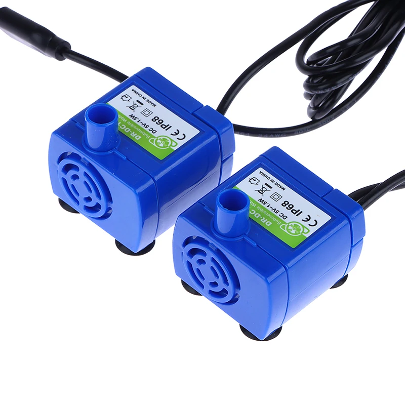 Mini Low Noise Motor Pump DR-DC160 5V DC USB Pet Drinking Water Pump Accessories For Pet Cat Drinking Bowl Water Dispenser aquarium water pump