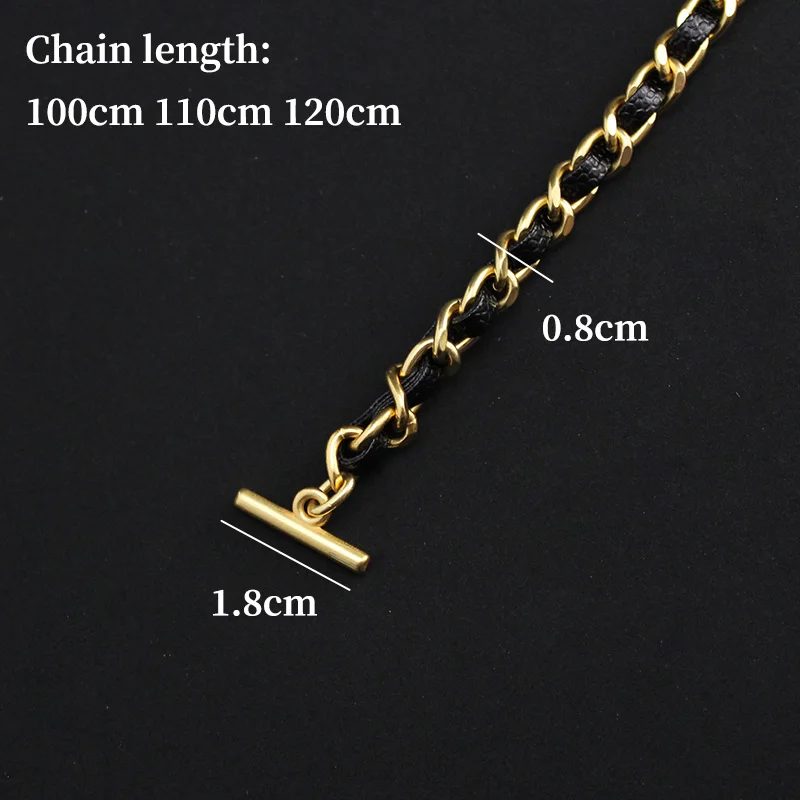 TINBERON Wallet Insert and Chain Strap Transformation Crossbody Bag T Chain Strap Felt Wallet Insert Bag Liner Purse Accessories