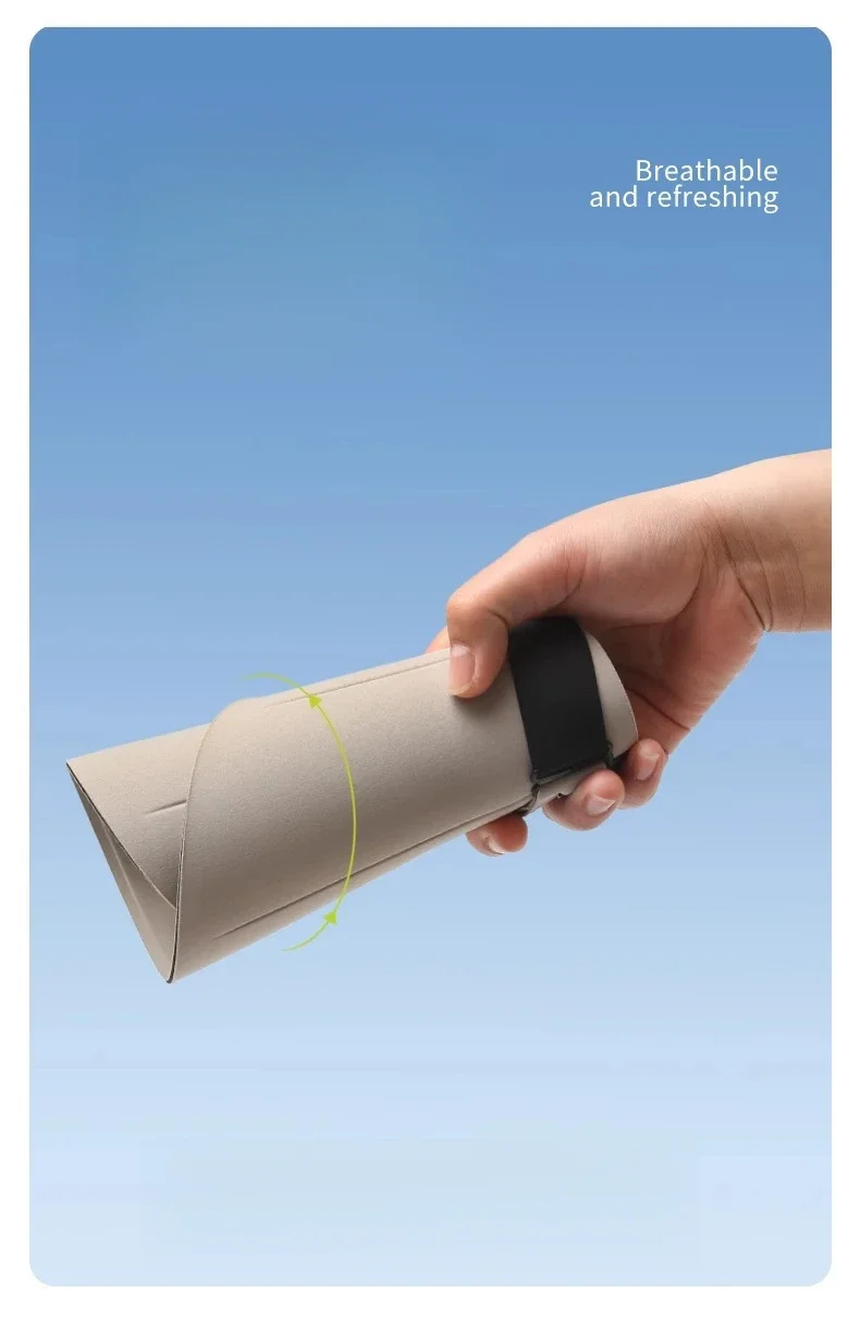 Eine nahtlose, doppelseitig isolierende Kappe mit faltbarem Design, großem Schirm und breitem Stirnband. – Detail 4