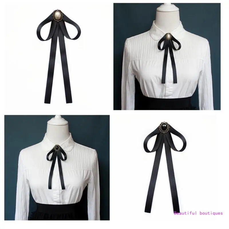 Рисунок 4 - Броши с лентой из искусственного жемчуга