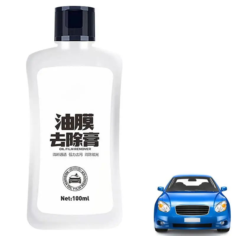 

Auto Car Glass Polishing Degreaser Auto Oil Film Cleaner Glass Polishing Degreaser Oil Spot Repellents Strong Deep Clean