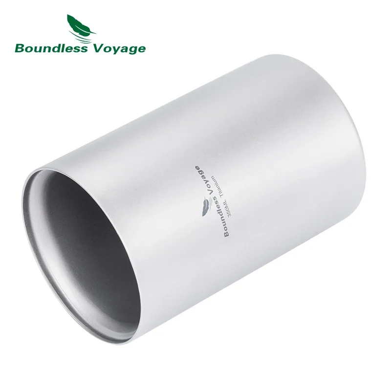 Boundless Voyage 필터 포함 차 머그잔, 이중 벽 티타늄, 초경량 우유, 위스키 음료 용기, 180ml, 350ml