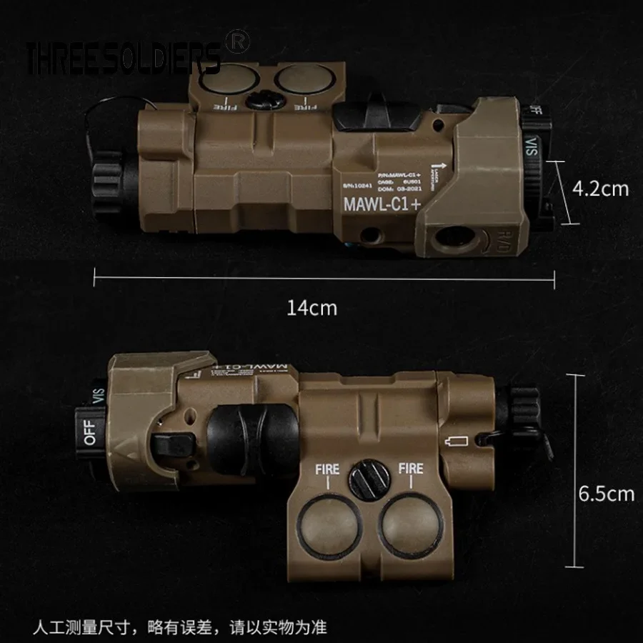 Picatinny Tactical Laser Flashlight Combo Rail Mount Left Right Side-to-side Interchange Airsoft Weapon Light Red GREEN laser