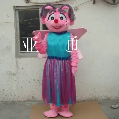 

Sesame Street Abby Cadabby Mascot Costume for Halloween Christmas Party Costume Elmo Cartoon Character Cosplay Costumes Outfit