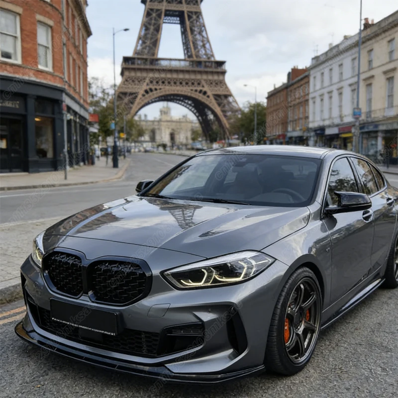 BMW 1 시리즈 F40 M 스포츠 2020 2021 2022 2023 2024 2025 2026 자동차 프론트 범퍼 스포일러 립 장식 액세서리 키트