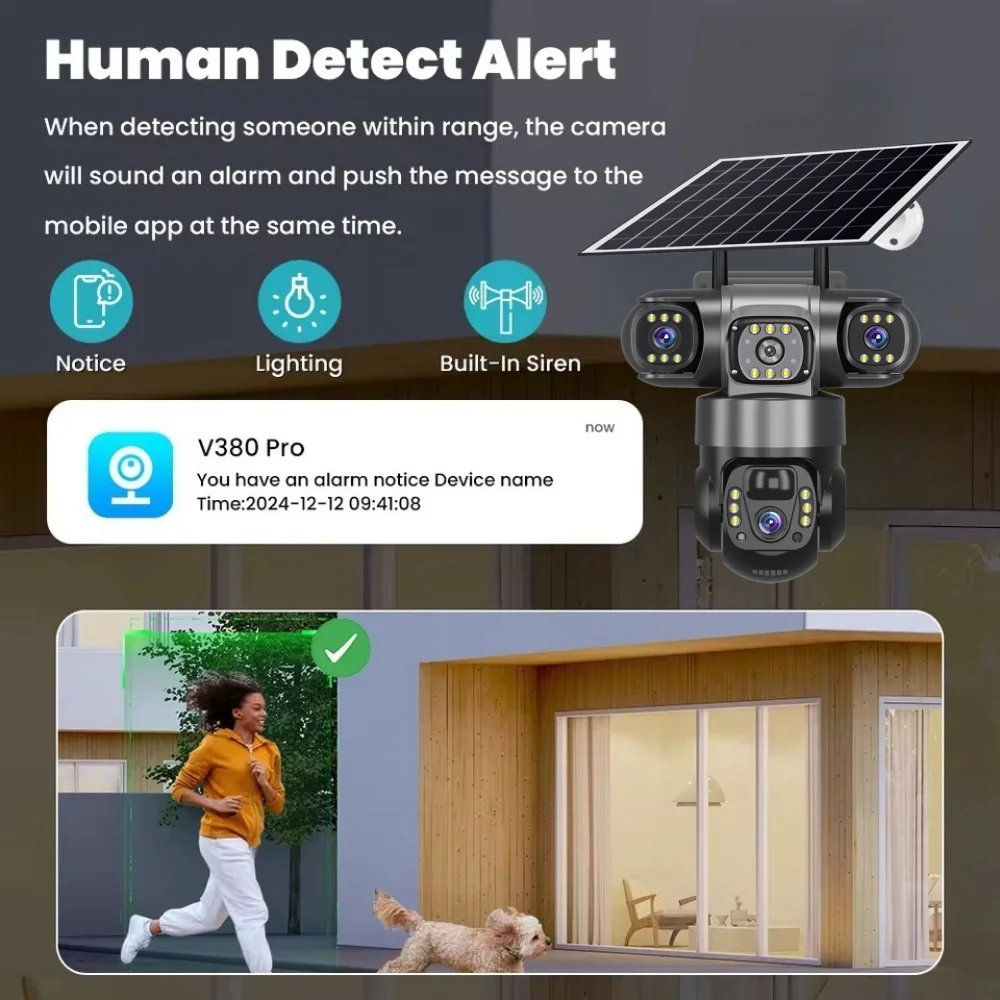 alerte de detectare a mișcării