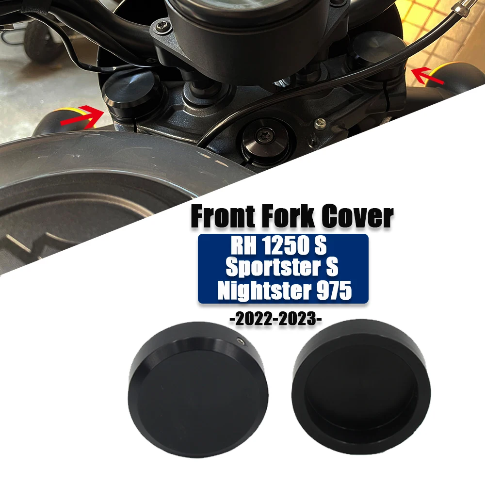 

Nightster 975 Upper Fork Nut Cover For Nightster 975 Modify Accessories Motorcycle Upper Fork Stem Covers Black RH975 2022-2023