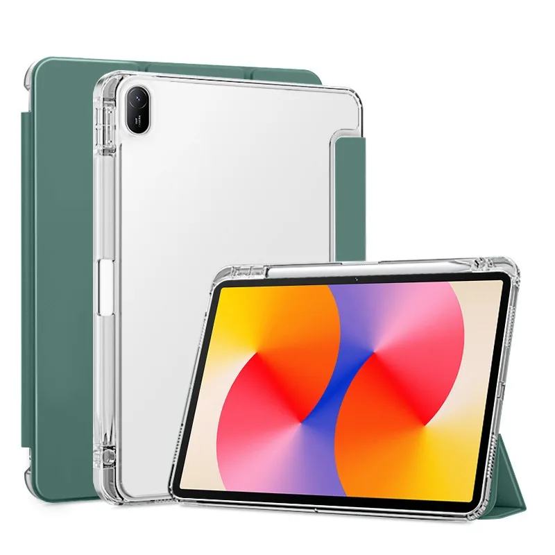 Enhanced Folding Flip Stand Smart Case with Pencil Holder