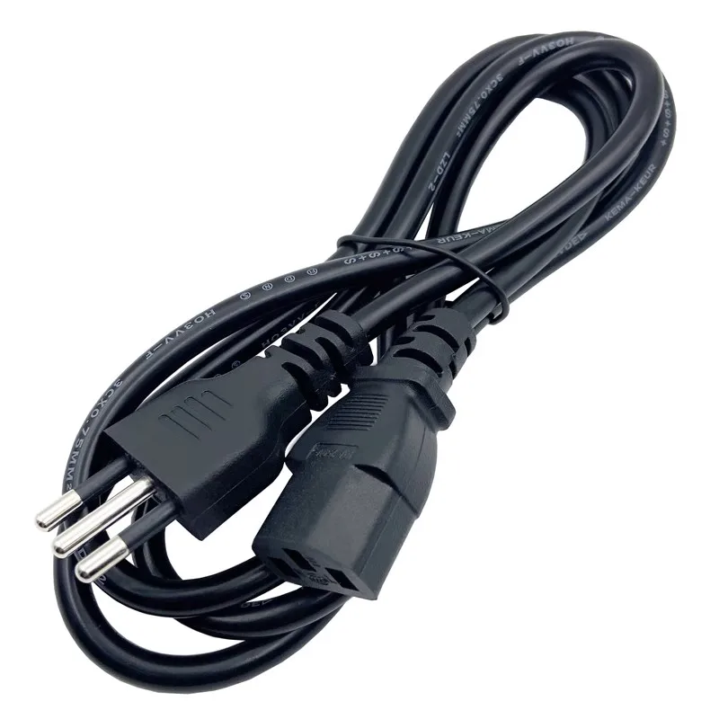 Power Cable Power Cord 1.2/1.5 M Italian gauge Chile C13 suffix three x075mm connecting bold wire diameter