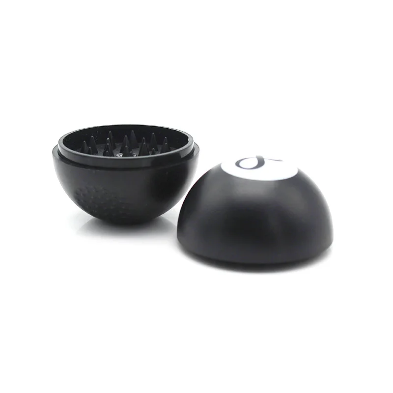 60mm 3 Layers Ball Shape Herb Tobacco Grinder Crusher Cigarette Grinder Crusher Plastic Leaf Herbal Tobacco Hand Muller