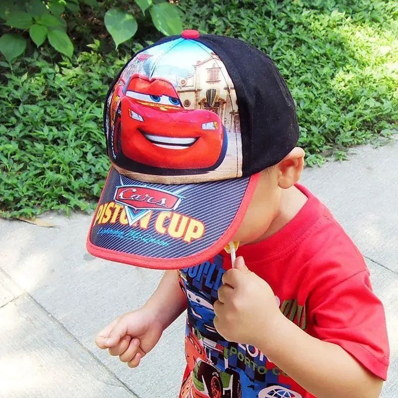 Lightning McQueen Cars Cars Cartoon Boys and Children Baseball Cap