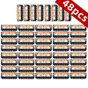 48PCS Men's Fusion Razor 5-layer Men's Razor Fusion Pro Power Shaving Shaver Male Face Beard Hair Trimmer Blades Replacement 2