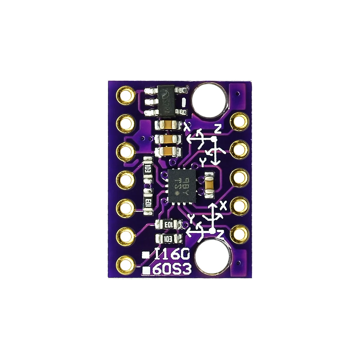 GY BMI160 module 6DOF 6 axis angular velocity gyroscope+gravity