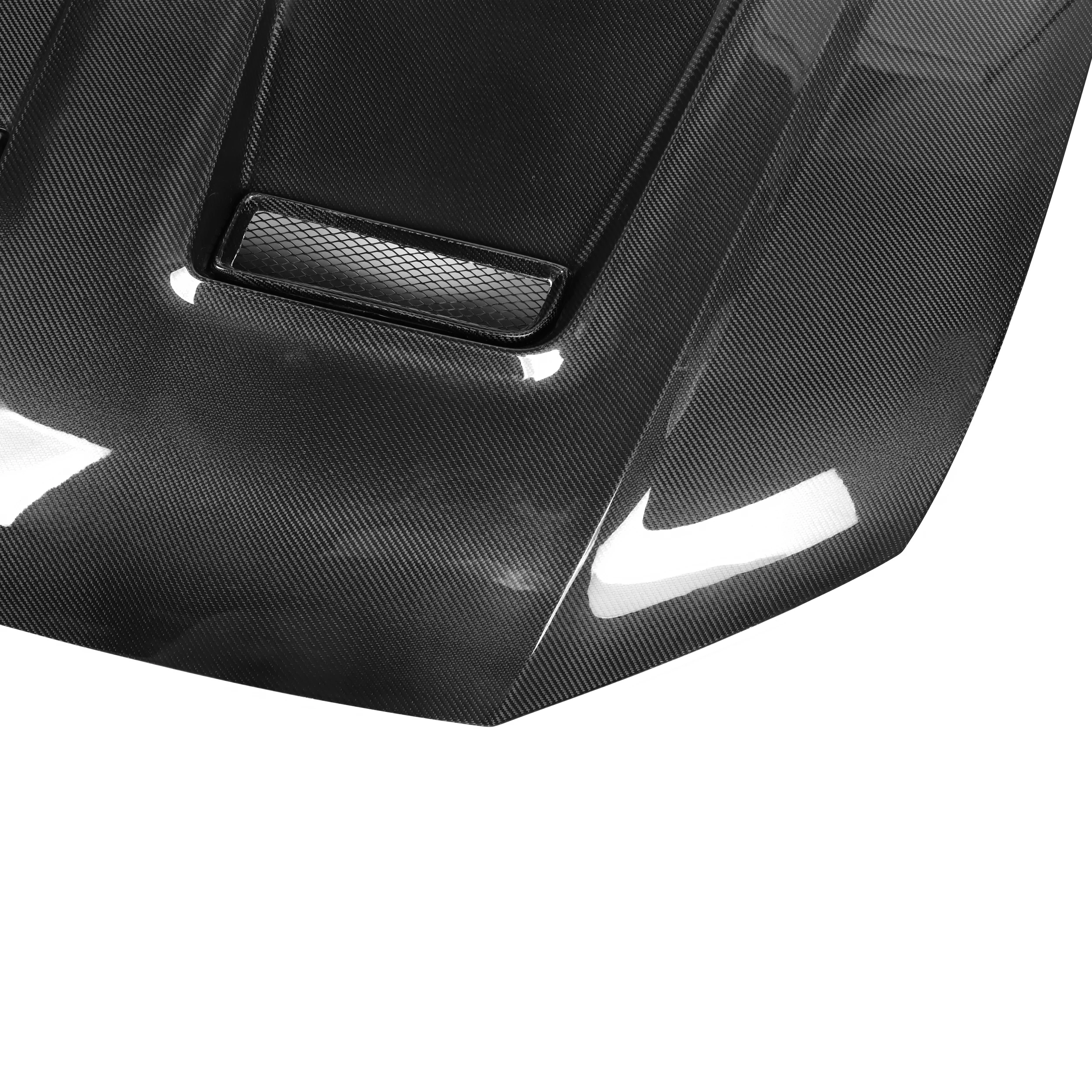 Real Carbon Fiber M Style Front Hood For Audis Q8 SQ8 RSQ8 -IN Q8Front