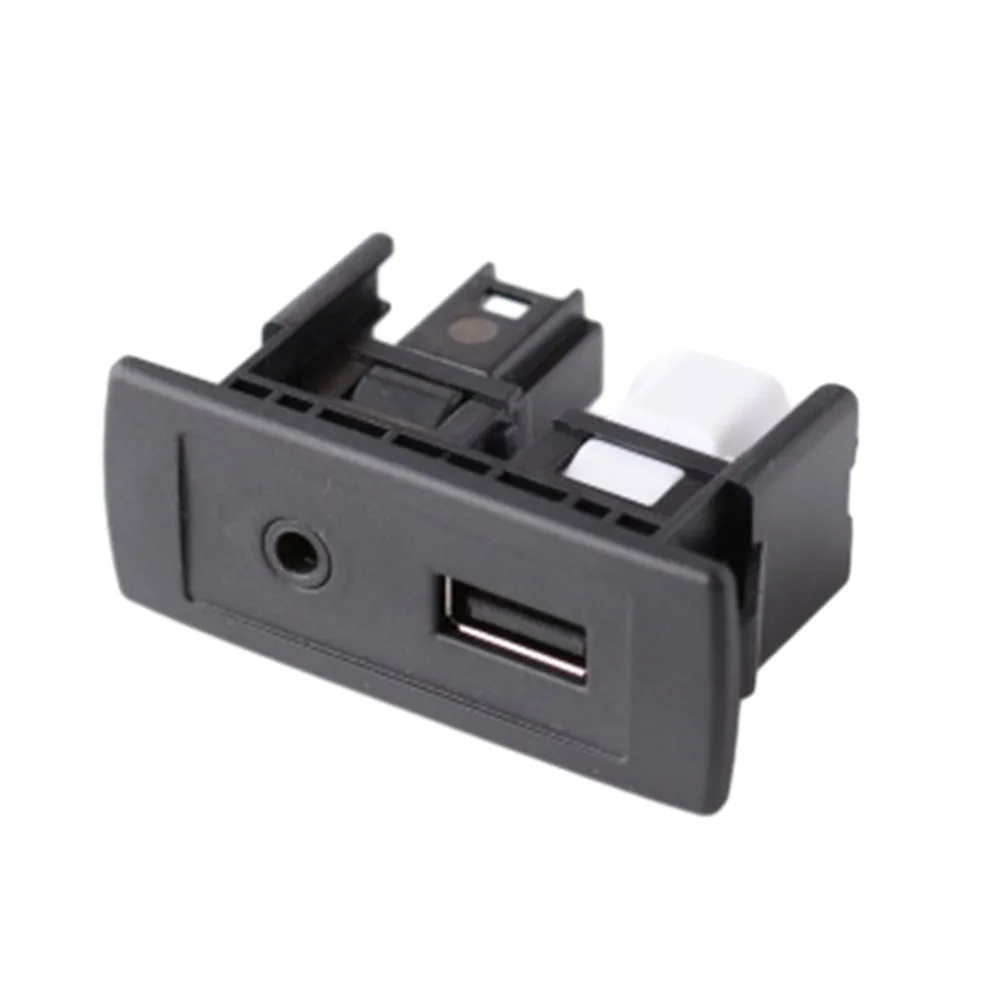 

AUX USB Connector USB Socket Adaptor 12-24V 1x A4478200087 ABS Accessories Parts Replacement Unit Port Vehicle