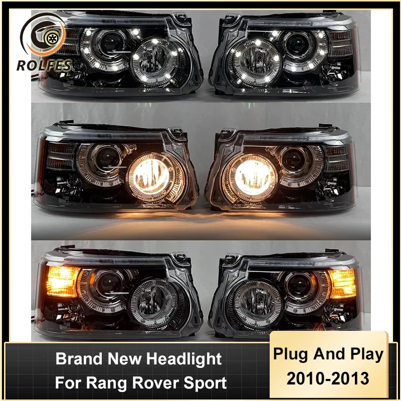 ROLFES LED Headlight Car anteriore Daytime Running faro per Rang Rover