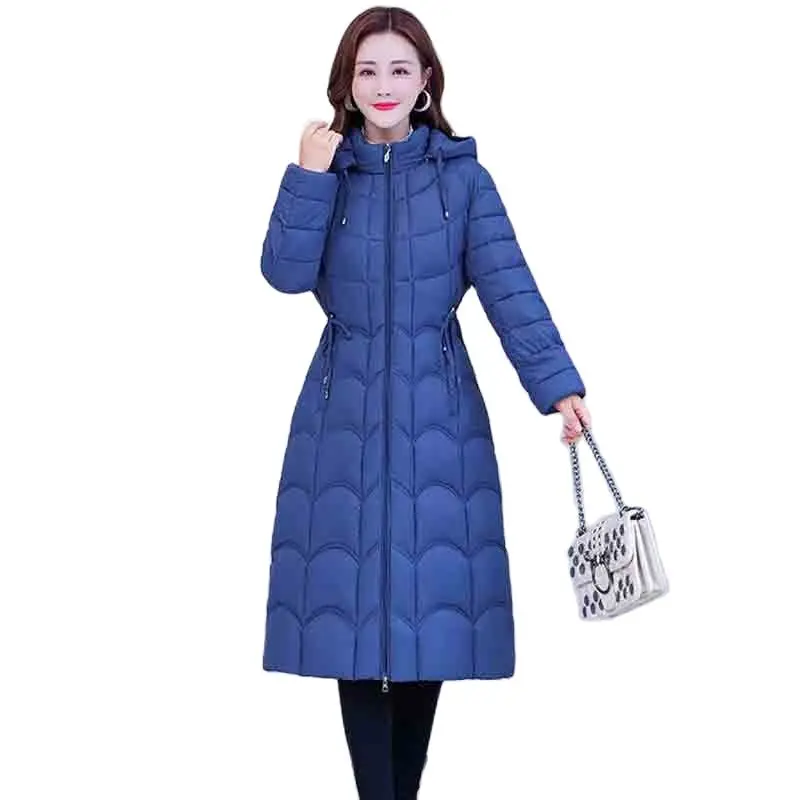 

2022 Autumn And Winter New Down Cotton-padded Jacket Women's FAshion Slim Hooded Warm Loose Large Size Cotton-Padded Jacket Wome