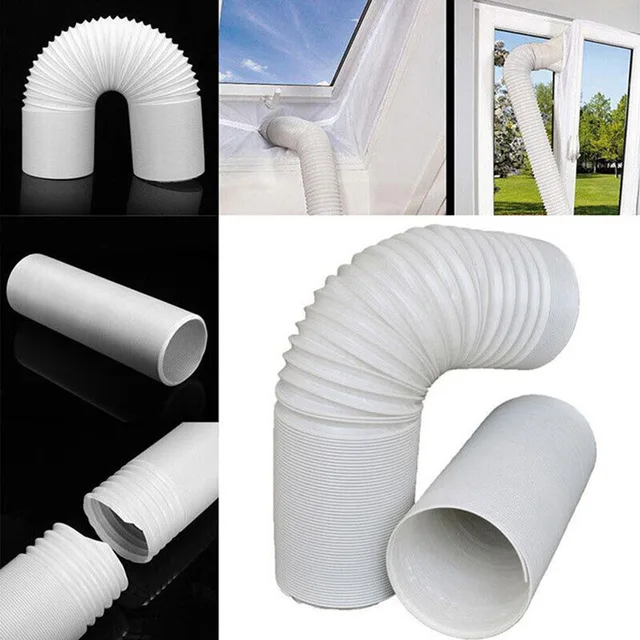 Tubo Di Scarico Condizionatore 1.8m | Kit Con Connettore E Morsetti | Ricambio