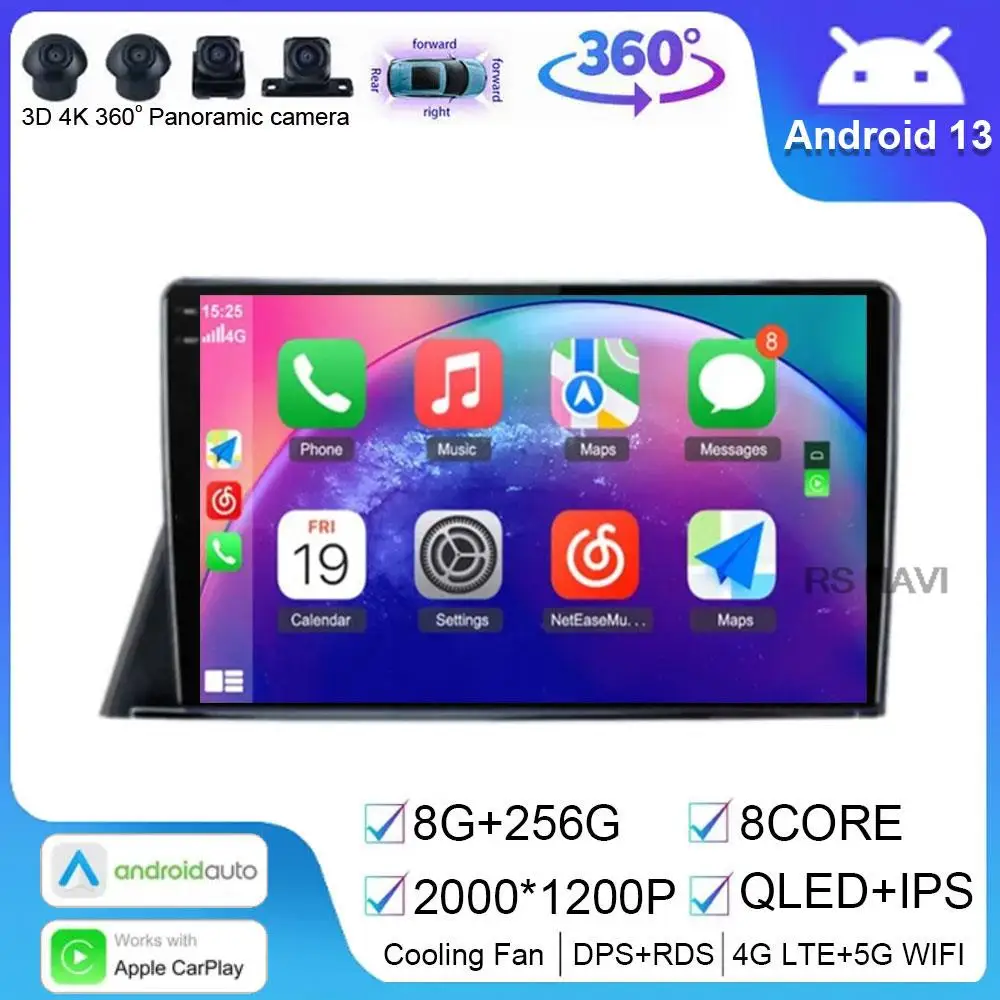 

Android 14 Car Stereo For Toyota Sienta 2 XP170 LHD 2015 - 2022 Multimedia Radio Unit Player GPS Wireless Carplay Android Auto