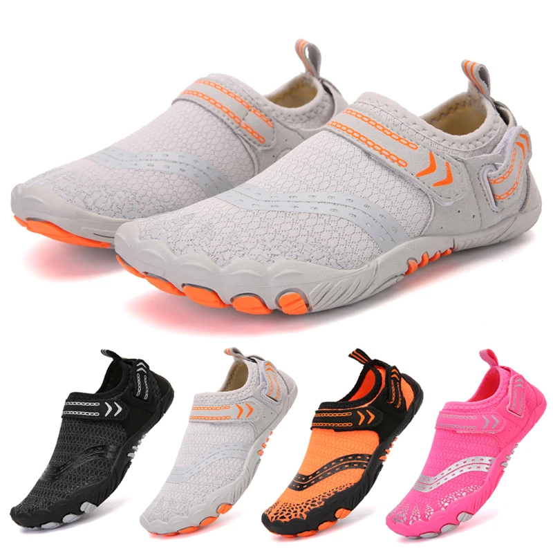 

2024 explosive children's wading shoes 28-34 size outdoor water sports shoes wear-resistant non-slip lightweight swimming shoes