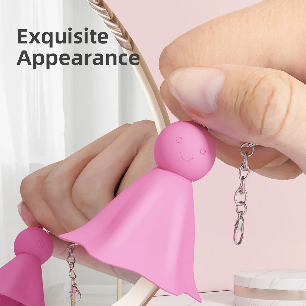Mini Breast Vibrator 10 Mode Nipple Stimulation Licking Vibrator Breast Massage Couple Flirting Breast Sex Toys for Women Man