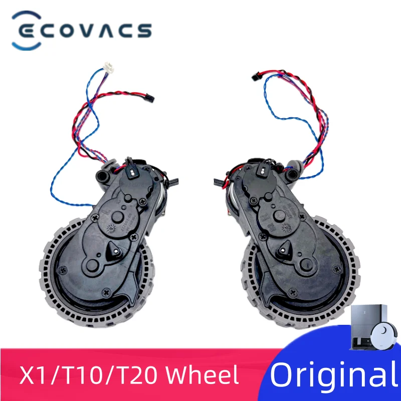 Ecovacs deebot deebot用のオリジナルホイール,左右のホイール