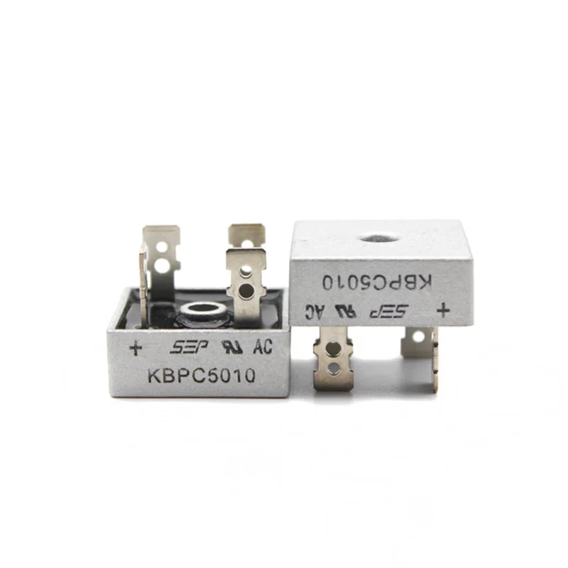2pcs KBPC5010 50A 1000V Diode Bridge Rectifier
