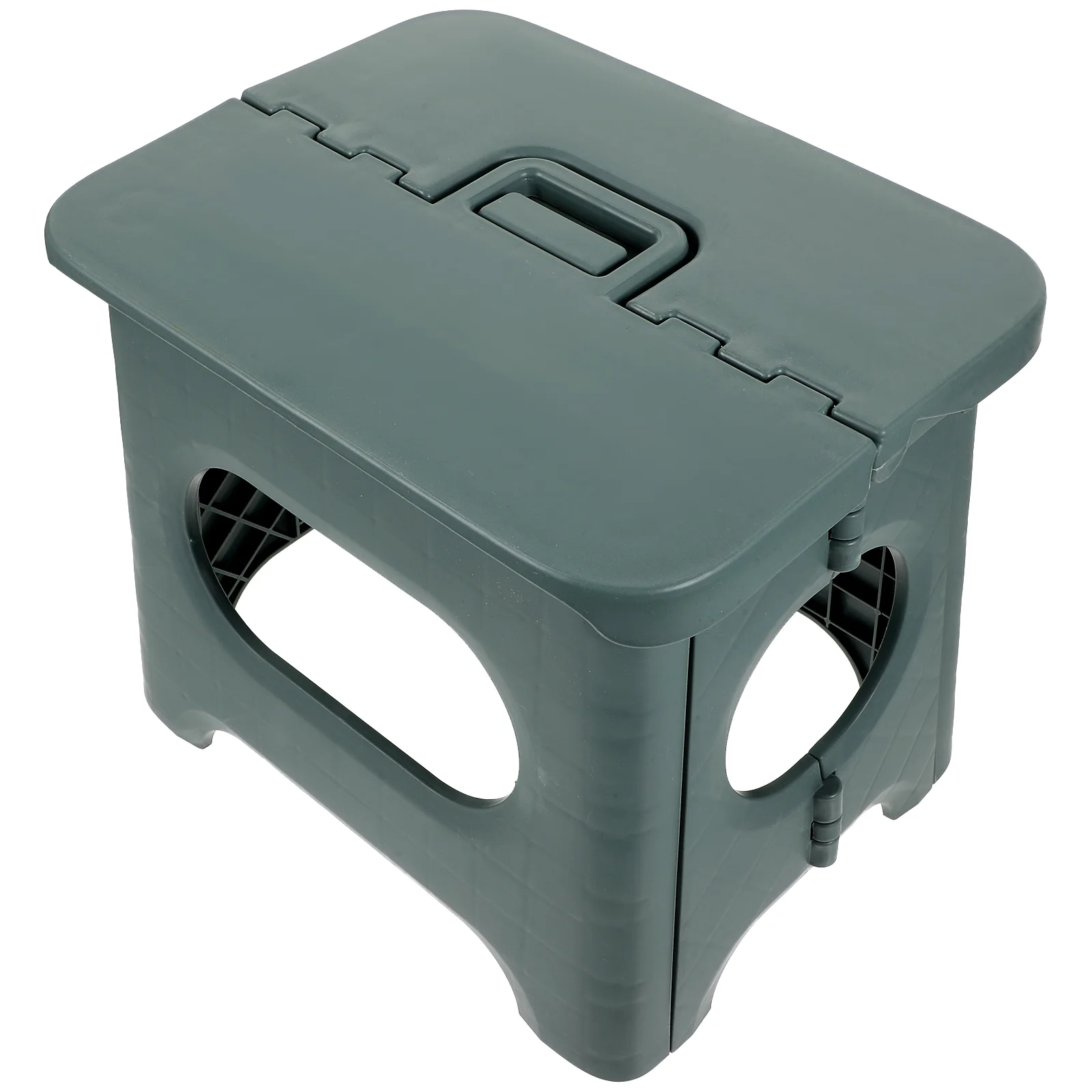 

Folding Stool Small Foldable Taboret Home Household Aldult Bathroom Pure Color Office
