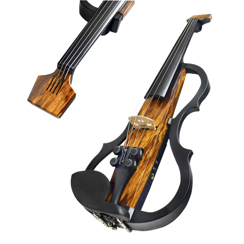 Kinglos factory direct electric acoustic violins ZNDS2303 series string instruments