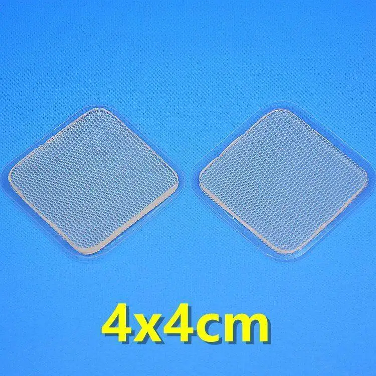 10pcs 40PCS 4x4cm Replacement Gel Pad sheet Conductive for Low-frequency Pulse Massager HV-F310 F311 F320 4cm