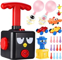 New Interesting Air Inertia Power Balloon Car Toy Children's Balloon Car Toy Puzzle Fun Education Children Christmas Party Gift 1