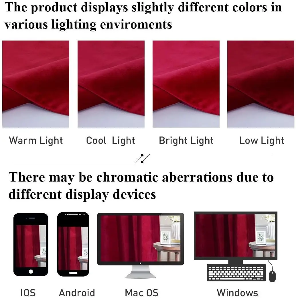 Theater Red Velvet Curtains Super Soft Velvet Insulated Curtains for Living Room Holiday Decorative Drapes for Master Bedroom