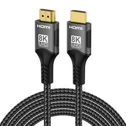 Ultra High - Speed HDMI Splitter - 4K & 8K Video Adapter with 48Gbps Transfer Rate - 5m (8K  HDMI Cable)