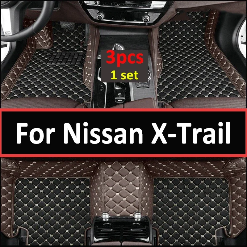 

Автомобильные коврики для Nissan X-Trail T32 2017 ~ 2020, 7-местный водонепроницаемый коврик для украшения интерьера, Автомобильный Ковер, напольный коврик, автомобильные аксессуары