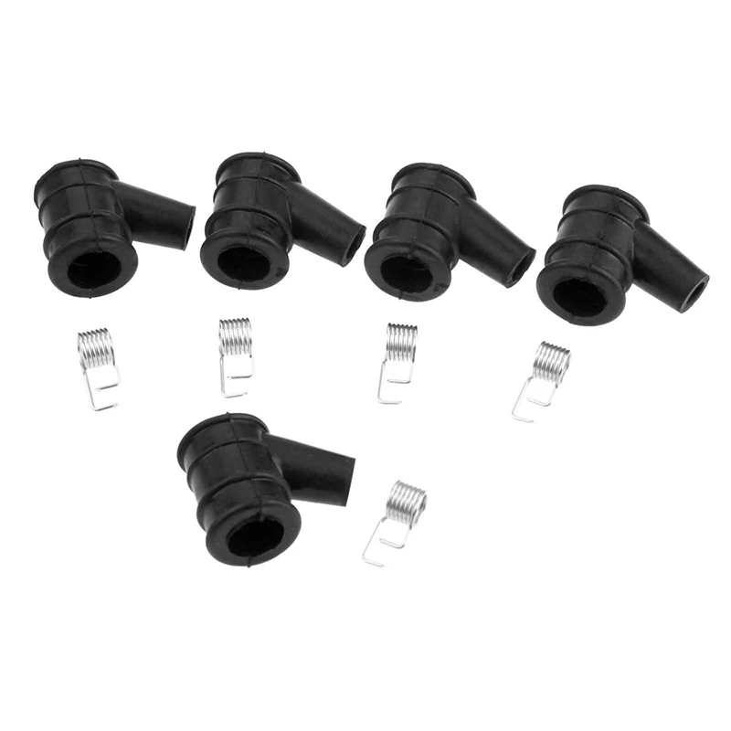 

Reliable 2 Stroke Chainsaw Spare Parts Ignition Coil Cap and Springs Compatible with For 4500 5200 5800 Set of 5