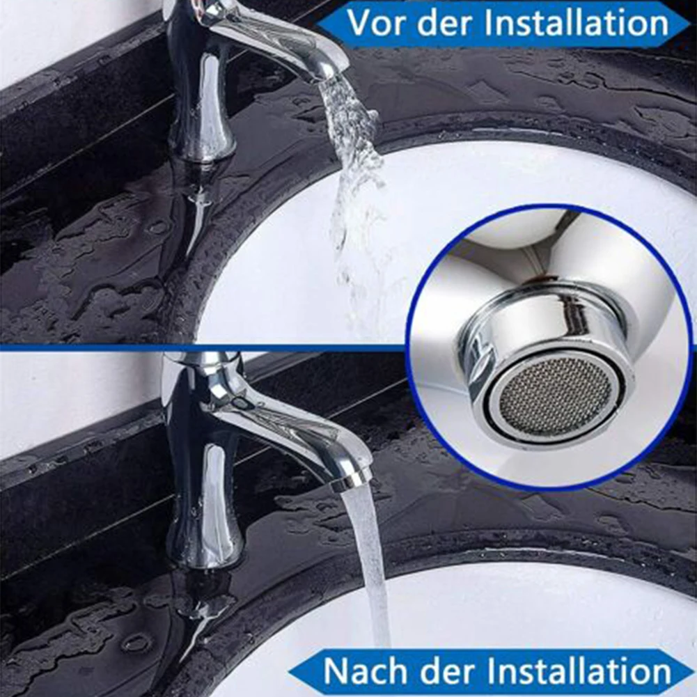 Faucet Aerators Water Tap Sieb Mixing Nozzle Wrench Perlator Regulator M24 Parts Element 5 Pcs faucet aerator