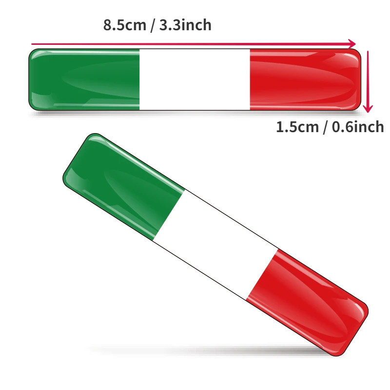 Tricolor Car Rearview Mirror Decoration Garland Sticker For Alfa Romeo Giulia Stelvio 147 159 Giulietta Modification Accessories