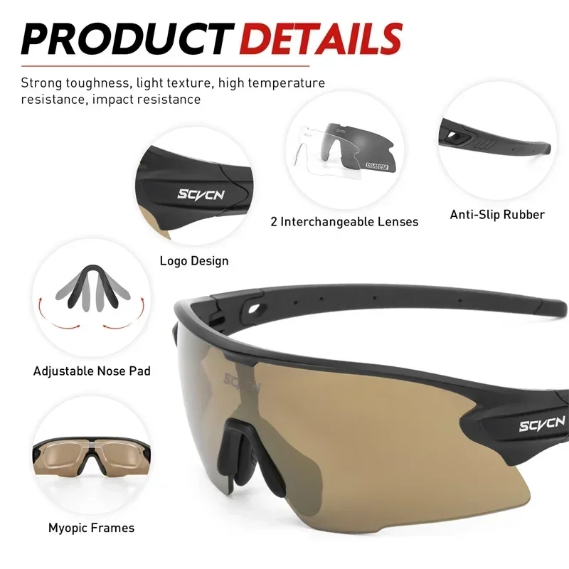 UV400 Cycling Sport Glasses 5
