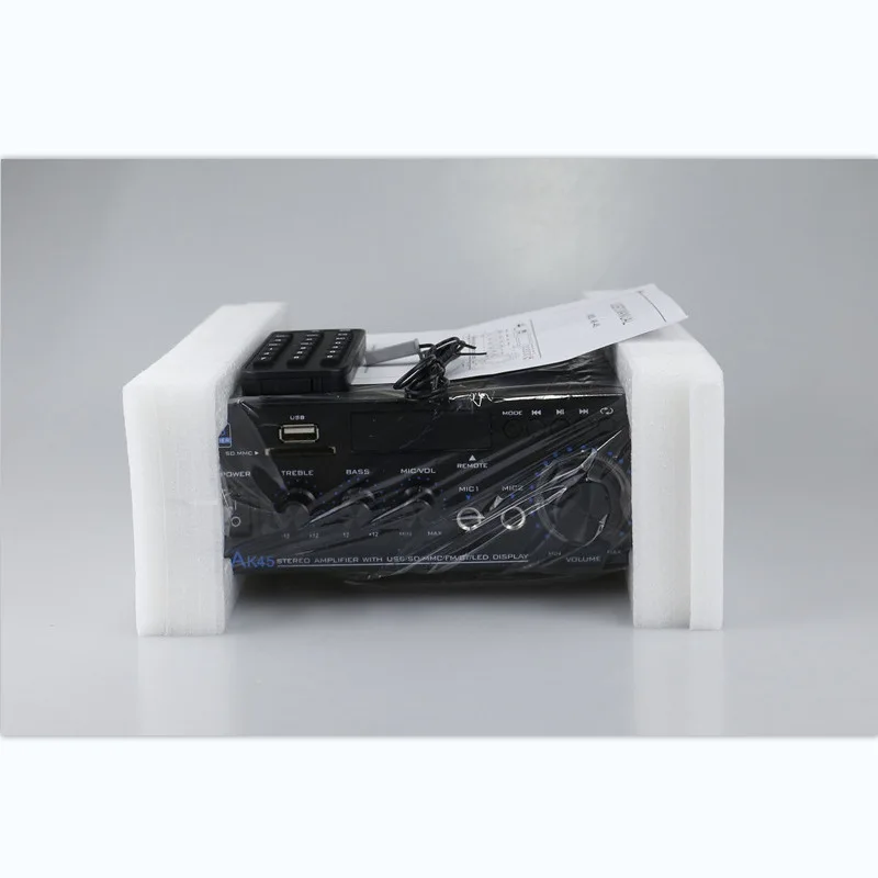 AK45 HiFi Digital Bluetooth Audio Amplifier MP3 Channel