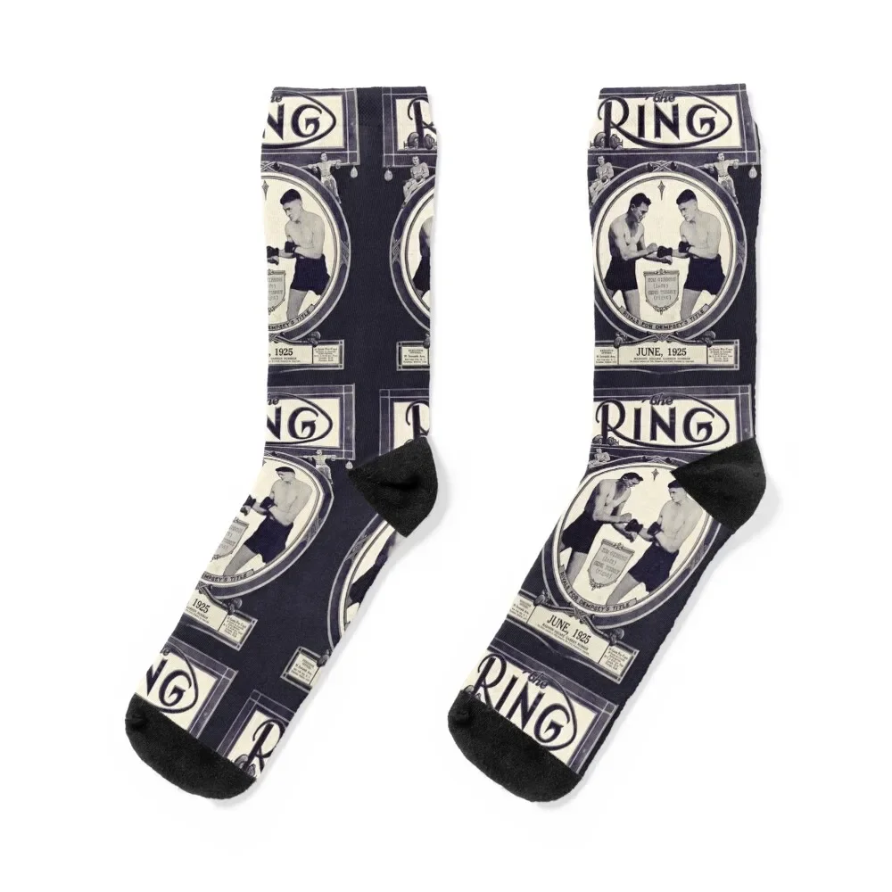 

Purple Ring - Boxing Magazine Socks Running Rugby cool Boy Socks Women's