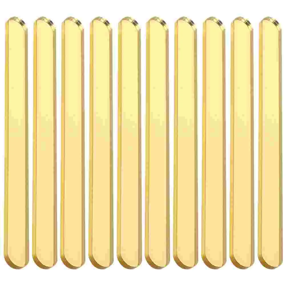 Ice Cream Stick Tools 50 Pcs Ice Cream Stick Tools For Kids DIY Popsicle Sticks Dessert Accessory Making Materials Acrylic Craft Child