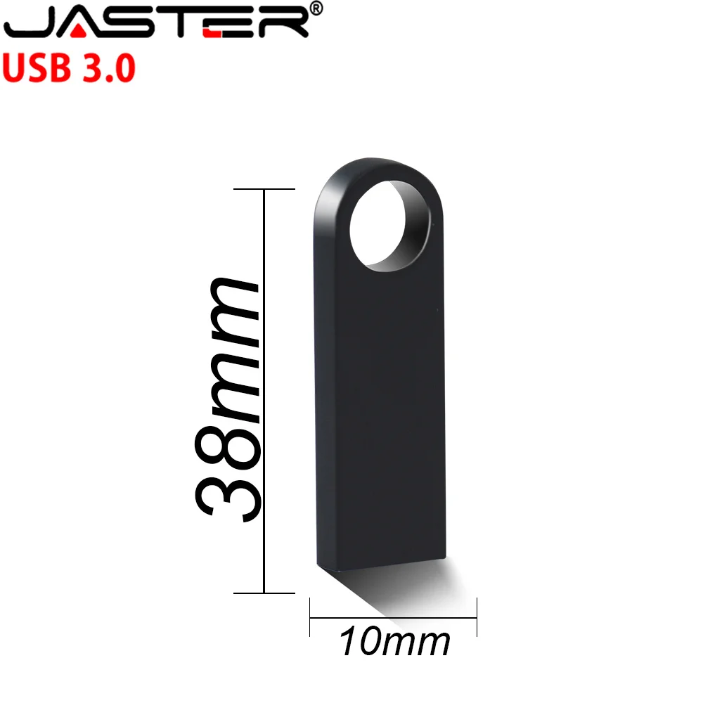 JASTER USB FLASH DRIVE Metal Colorful Keychain, USB 3.0 128GB 64GB 32GB 16GB 8GB 4GB - Image 6