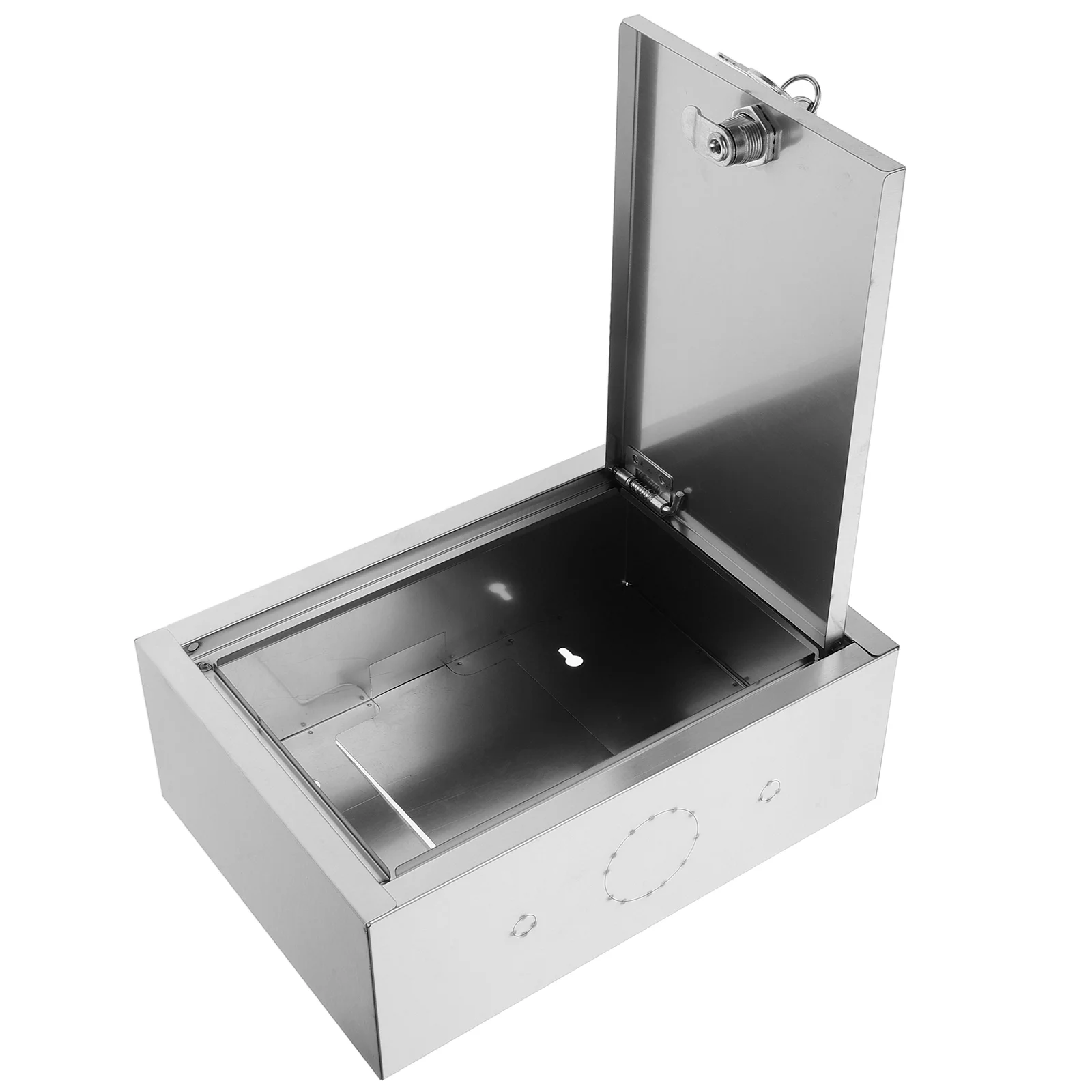 Milk Box Wall Mounted Mailbox Delivery Container Porch Package Holder Safe Outdoor Crate For Mails
